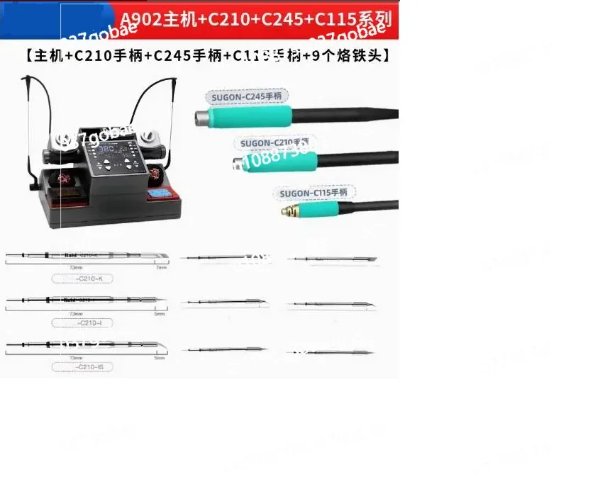 AIFEN-A9 Lead-Free Soldering Station Compatible C115/C210/C245 Handle Chip Temperature Control for BGA PCB Repair Welding