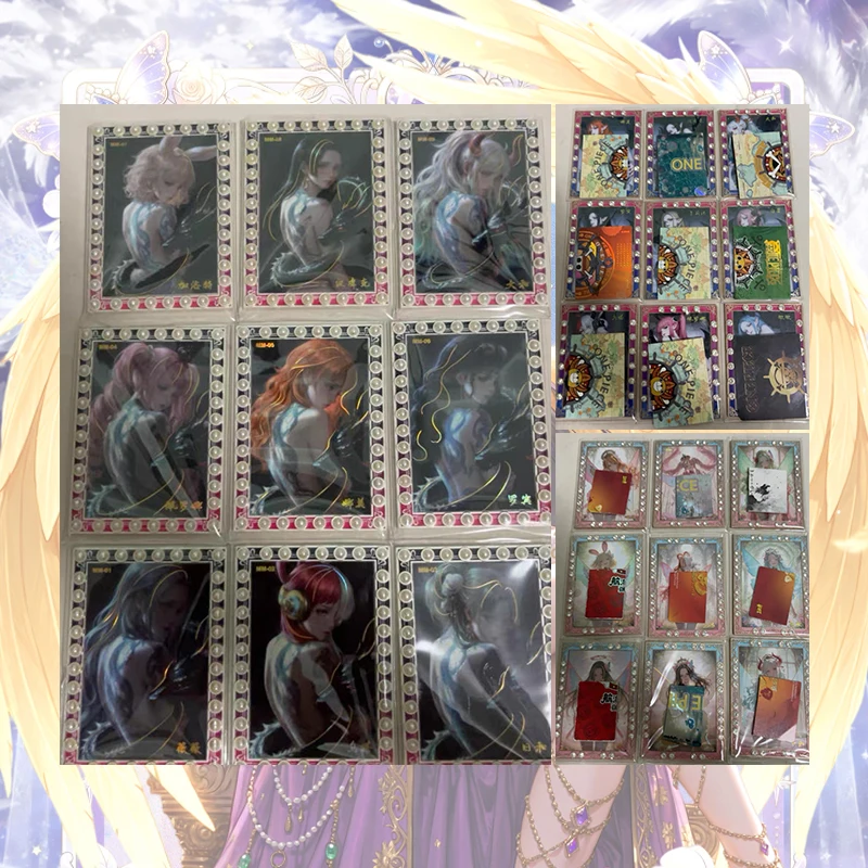 Anime One Piece WR EM NP XX HP GM Cards Metal Cards Limited Edition Card Robin Hancock Nami Yamato Perona Collection Cards