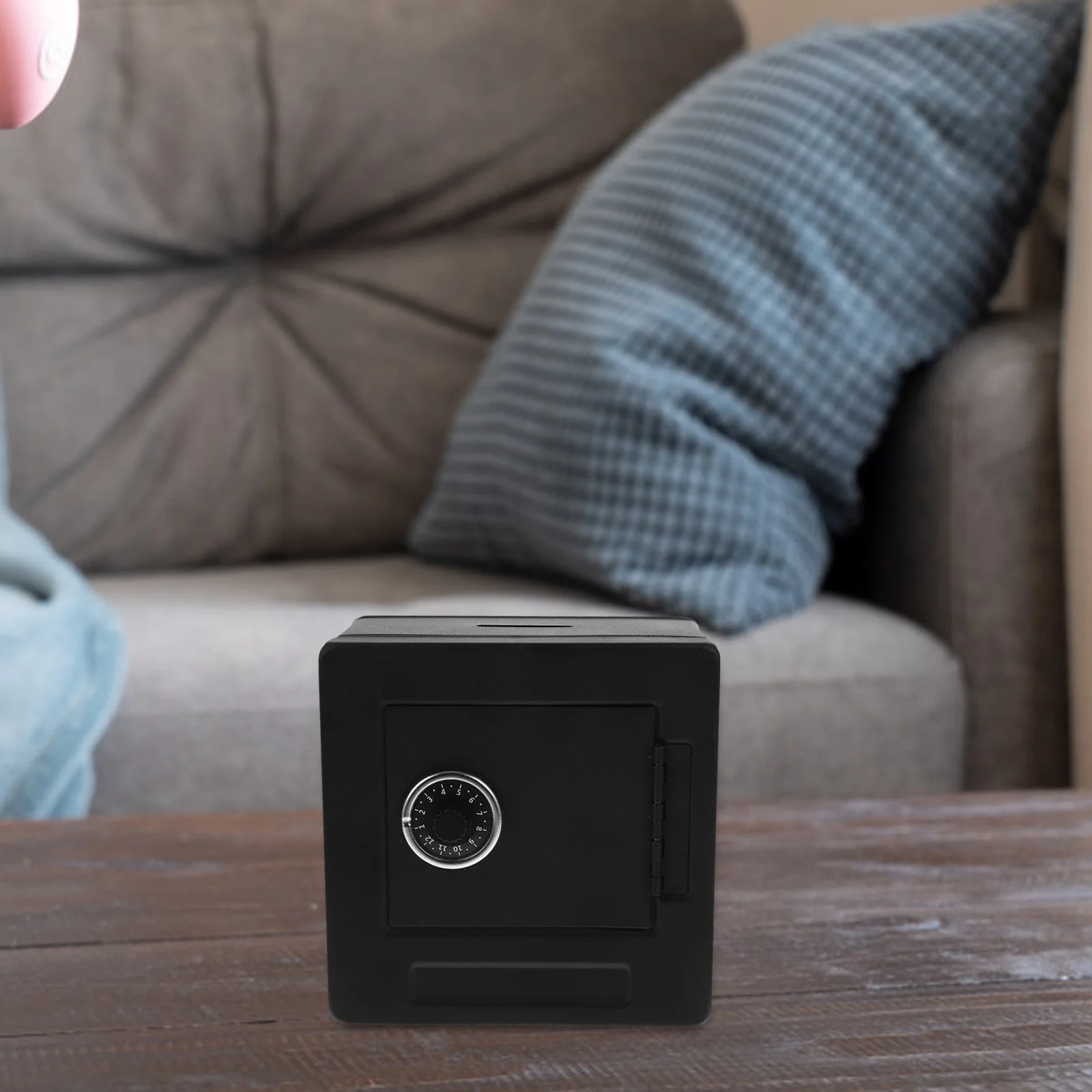 ตู้เซฟขนาดเล็กสำหรับเด็ก กระปุกออมสินโลหะ กล่องเก็บเงินขนาดเล็ก ธนาคารออมสินที่ปลอดภัยสำหรับเด็กชายและเด็กหญิง ของขวัญวันเกิด