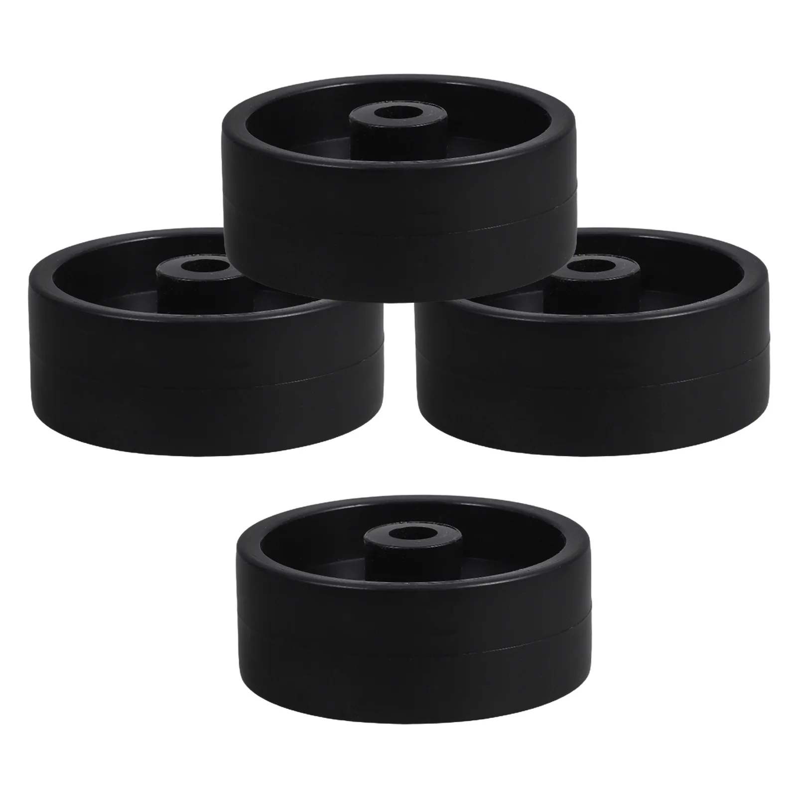 

4Pcs Heavy Duty Caster Wheels for Gas Patio Heater Replacement Outdoor Heating Mobility Parts 61Mm Smooth Rolling