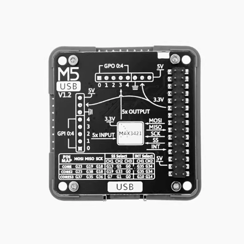 M5Stack USB Driver module V1.2  Integrated MAX3421E chip SPI communication USB interface