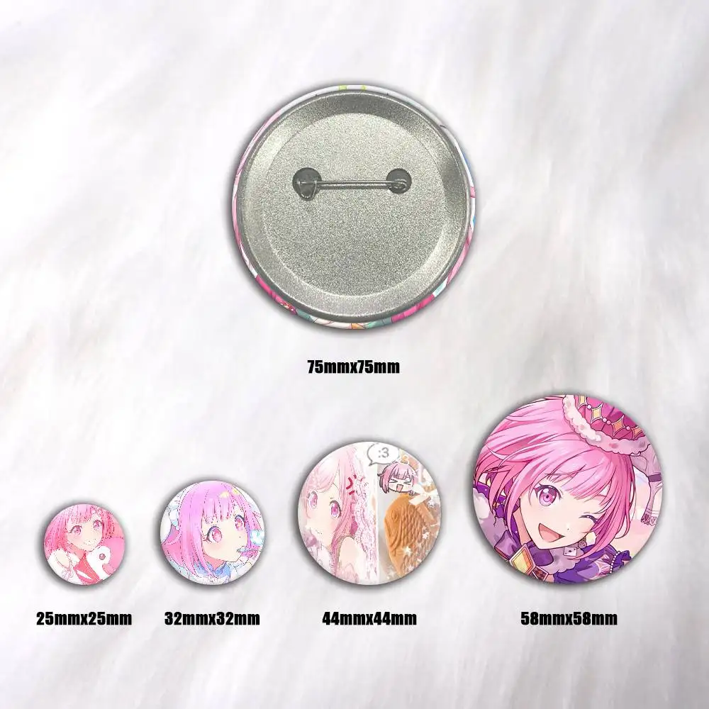 A-O-Otori Emu Anime Round Badges, Brooches, Clothing Accessories, Birthday Gifts, Anime Conventions