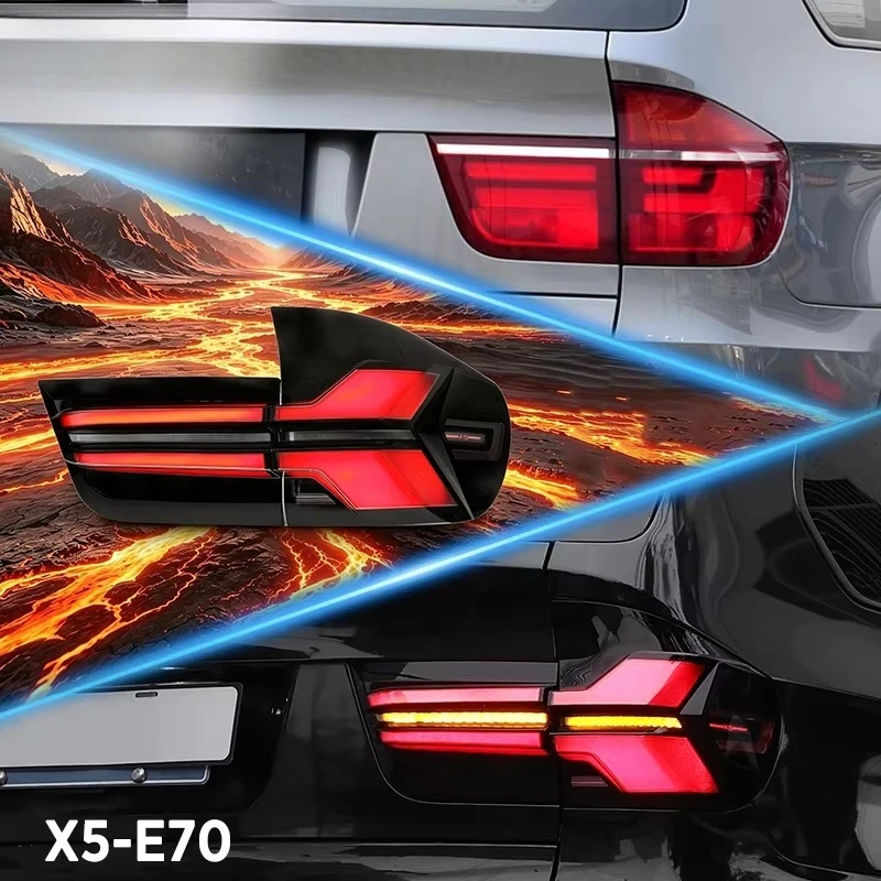 Upgrade LED Taillights for BMW X5 E70 07-13 LED Dynamic signal Brake Lights Reverse Lights Plug and Play
