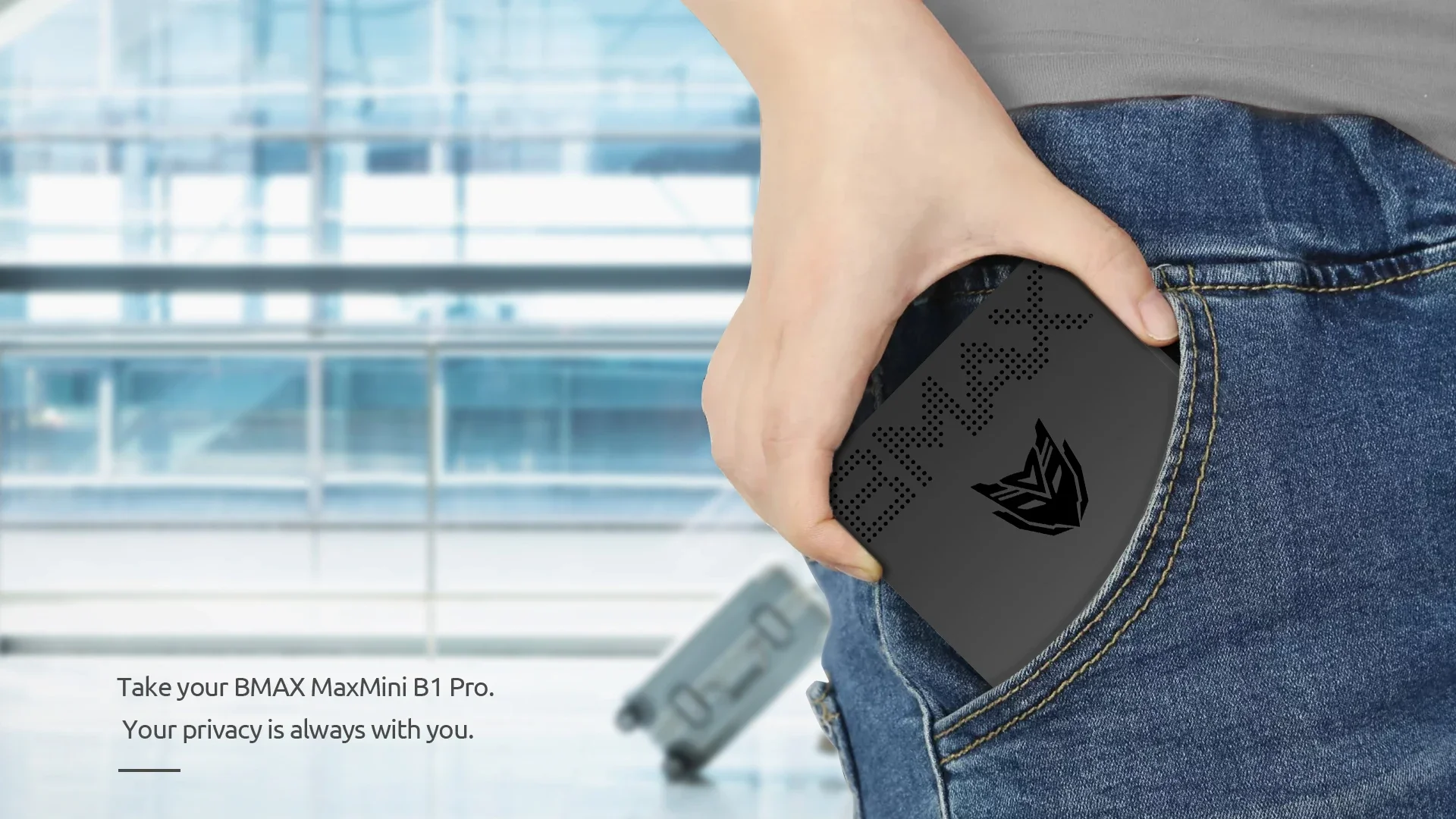 كمبيوتر صغير Bmax B1 Pro Intel Celeron N4000 بدون مروحة Windows 11 8GB 128G eMMC Wifi BT4.2 كمبيوتر صغير جيب كمبيوتر صغير