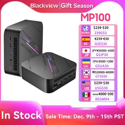 [World Premiere] Blackview Mini PC MP100 AMD R7 5700U Mini PC 8-Core 16-thread 16GB /32GB DDR4 512GB/1TB SSD Mini Computer PC