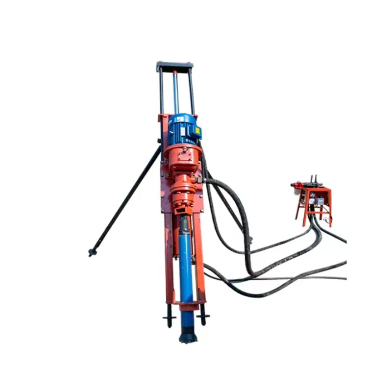 

Factory Wholesale 30m Depth Rotary Small Cheap Electric Mining Borehole Portable Mine Drilling Rig