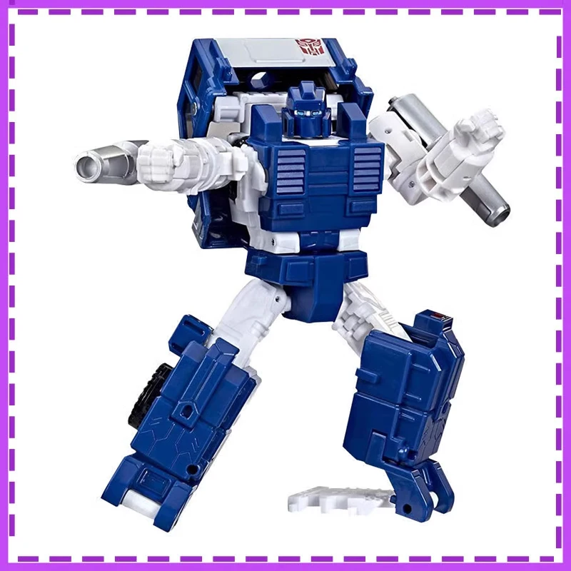 

Hasbro Anime Transformers Kingdom War for Cybertron Autobot Pipes Deluxe Class Christmas Gifts Genuine Action Figure Model Toys