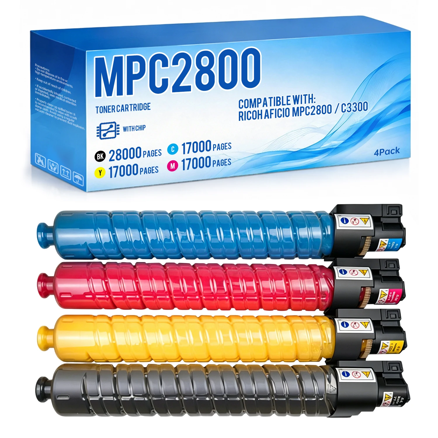 

Suitable for Ricoh C2800 toner cartridge Aficio MPC2800 copier ink cartridge Ricoh C3300 color toner