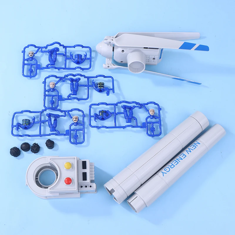 لعبة محاكاة نموذج توربينات الرياح للأطفال - مجموعة علوم كبيرة #5