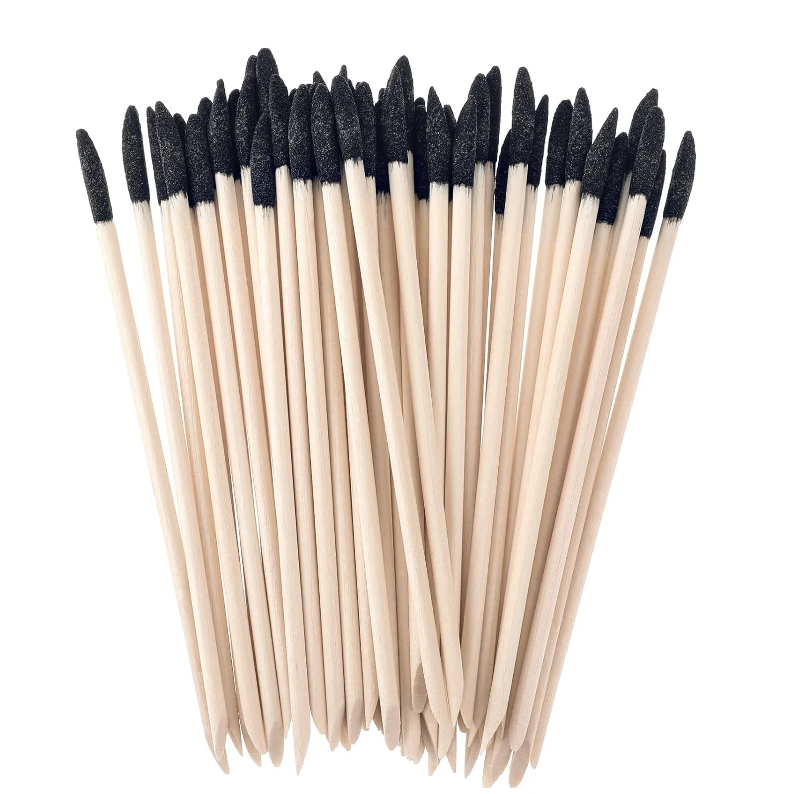 10Pcs Nail Sanding Sticks Orange Wood Sticks Cuticle Pusher Cuticle Remove Tool Manicure Pedicure Care nails