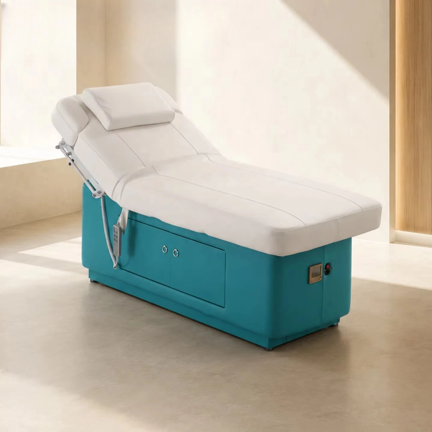 Spa Wellness Center - Heated Electric Facial Bed Adjustable Beauty