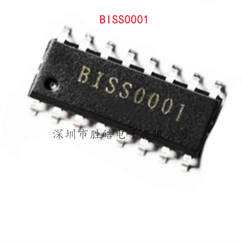 (10PCS)  NEW  BISS0001    0001   Special Chip for Human Body Infrared Alarm  SOP-16  BISS0001    Integrated Circuit