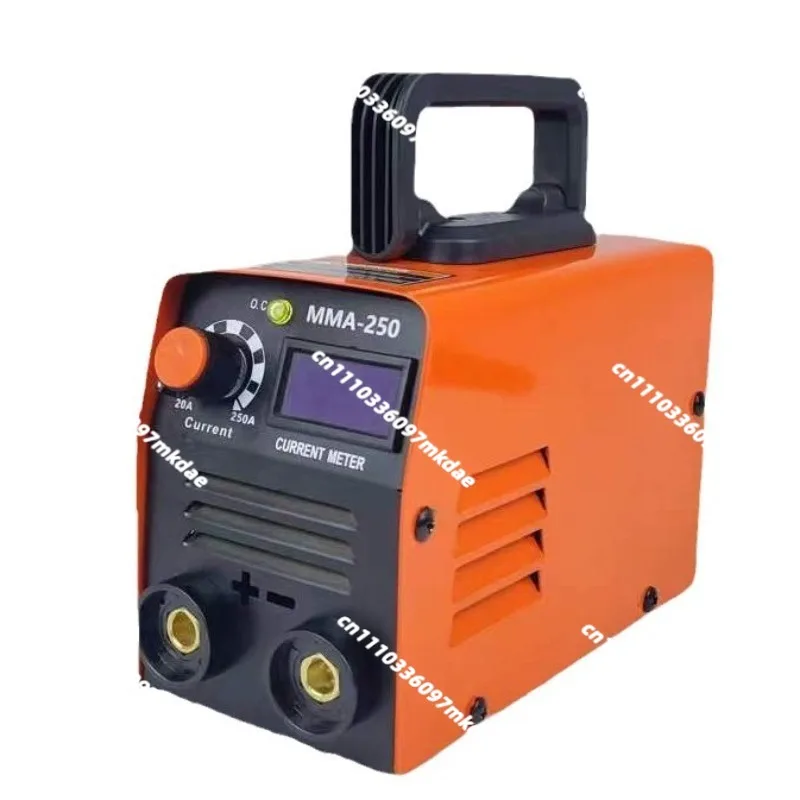 Welding machine set, MMA250 300 small household portable manual welding 220V inverter DC arc welding machine