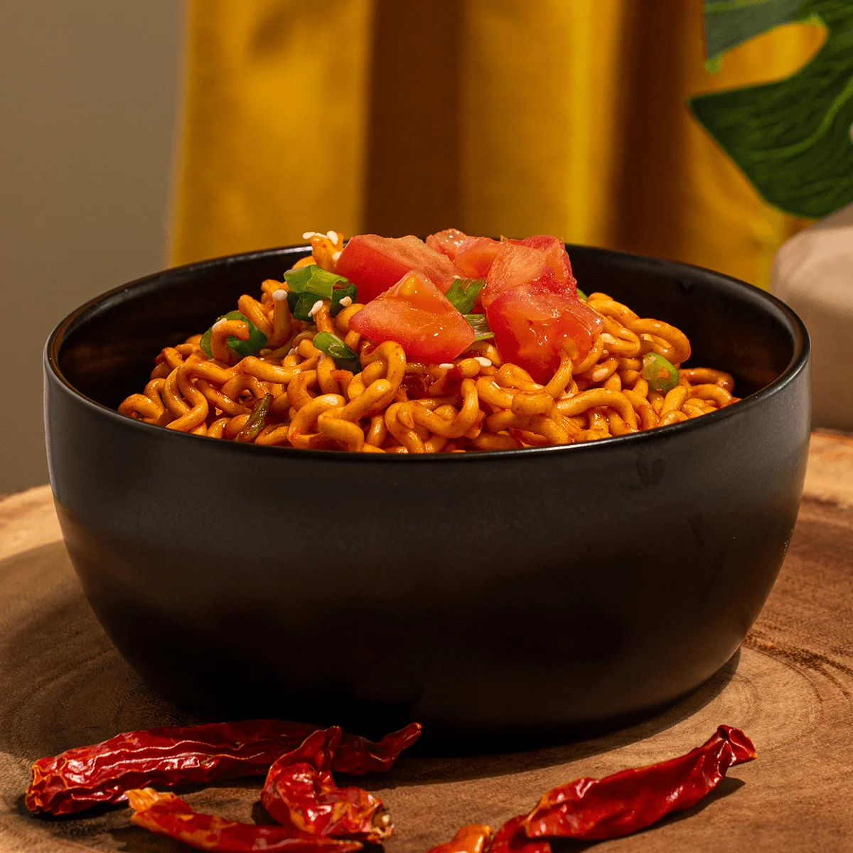 Fideos Buldak, pimienta Habanero, sabor a limón, Ramen salteado, 4,76 oz * 5 piezas * 4 paquetes, 4 paquetes