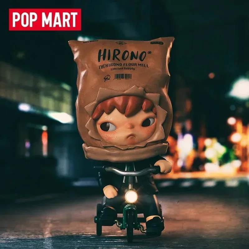 

POP MART Hirono серии аниме фигурка слепая коробка милая кукла настольные украшения загадочная коллекция сумка для догадок