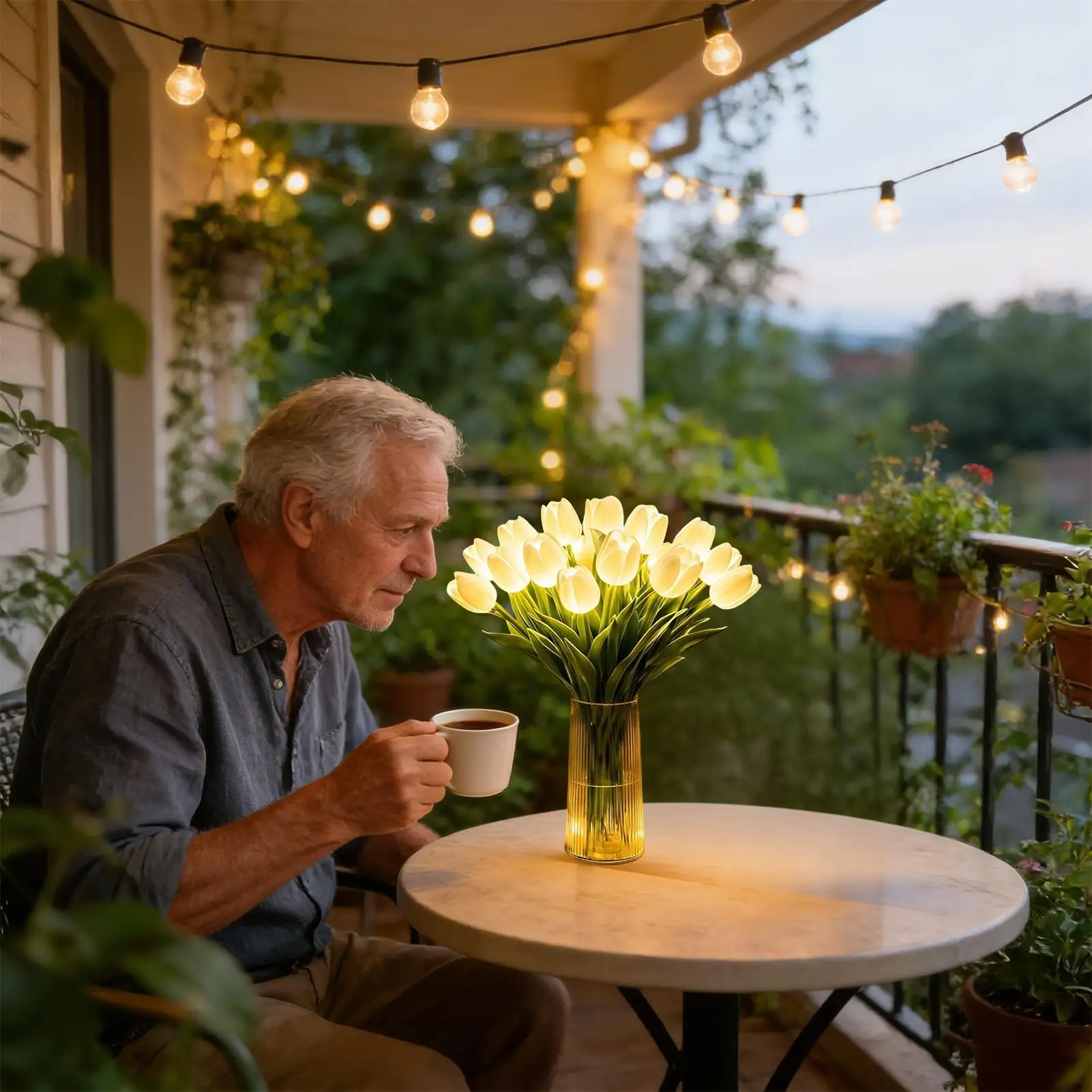 フラワーライト装飾ロマンチックな花の装飾ベッドサイドランプナイトスタンド用家庭用リビングルーム寝室屋内屋外