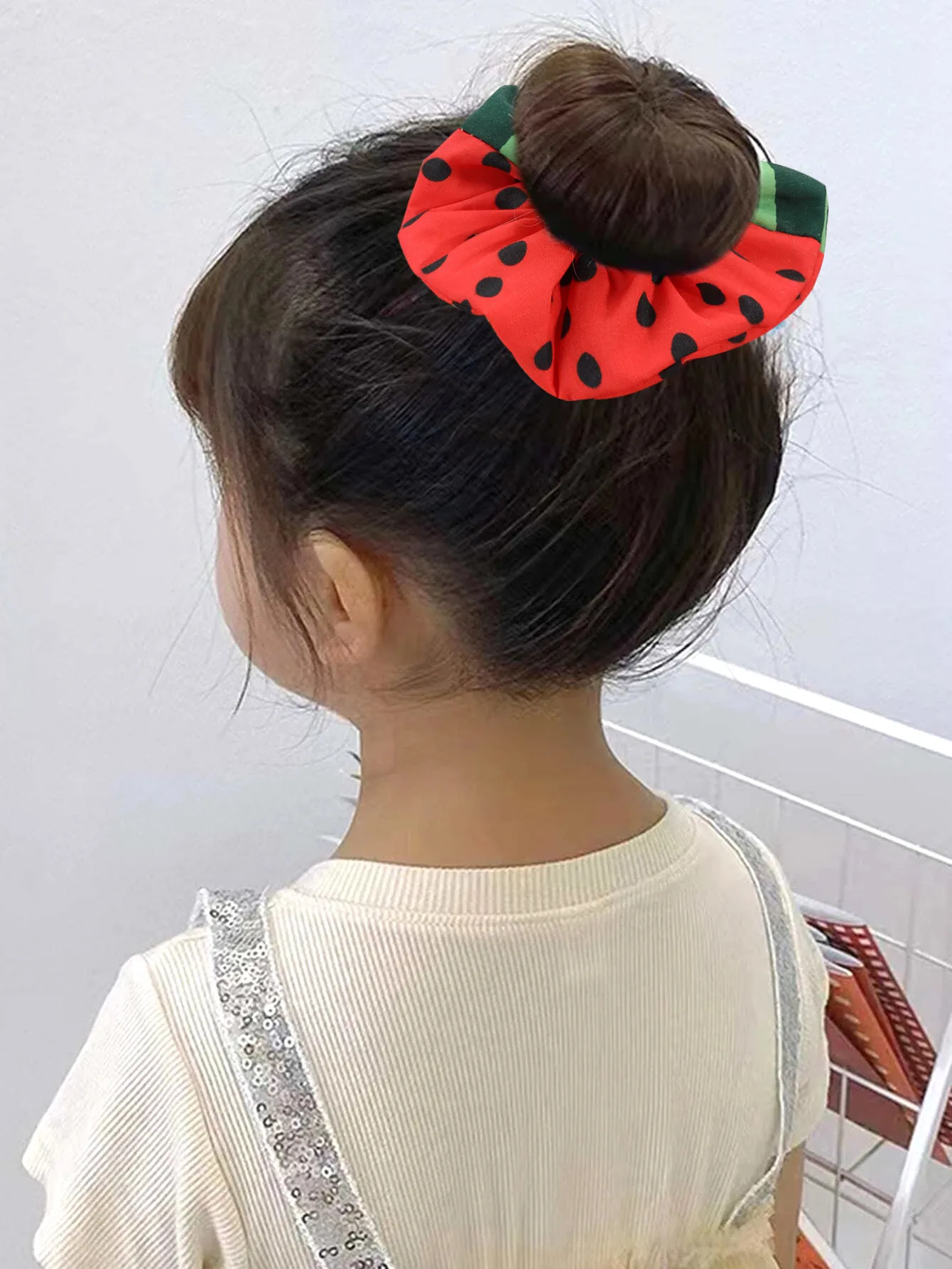 Headband Cute Watermelon Rabbit Ear Hairband Fashion Watermelon Print Hair Tie Children Fashion Cute Headwear Hair Accessories