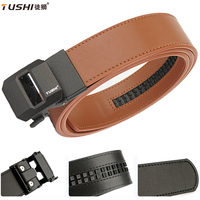 TUSHI Stylish Tactical Belt for Men Metal Automatic Buckle Military Belt Work Belt High-quality Genuine Leather Belt Accessories