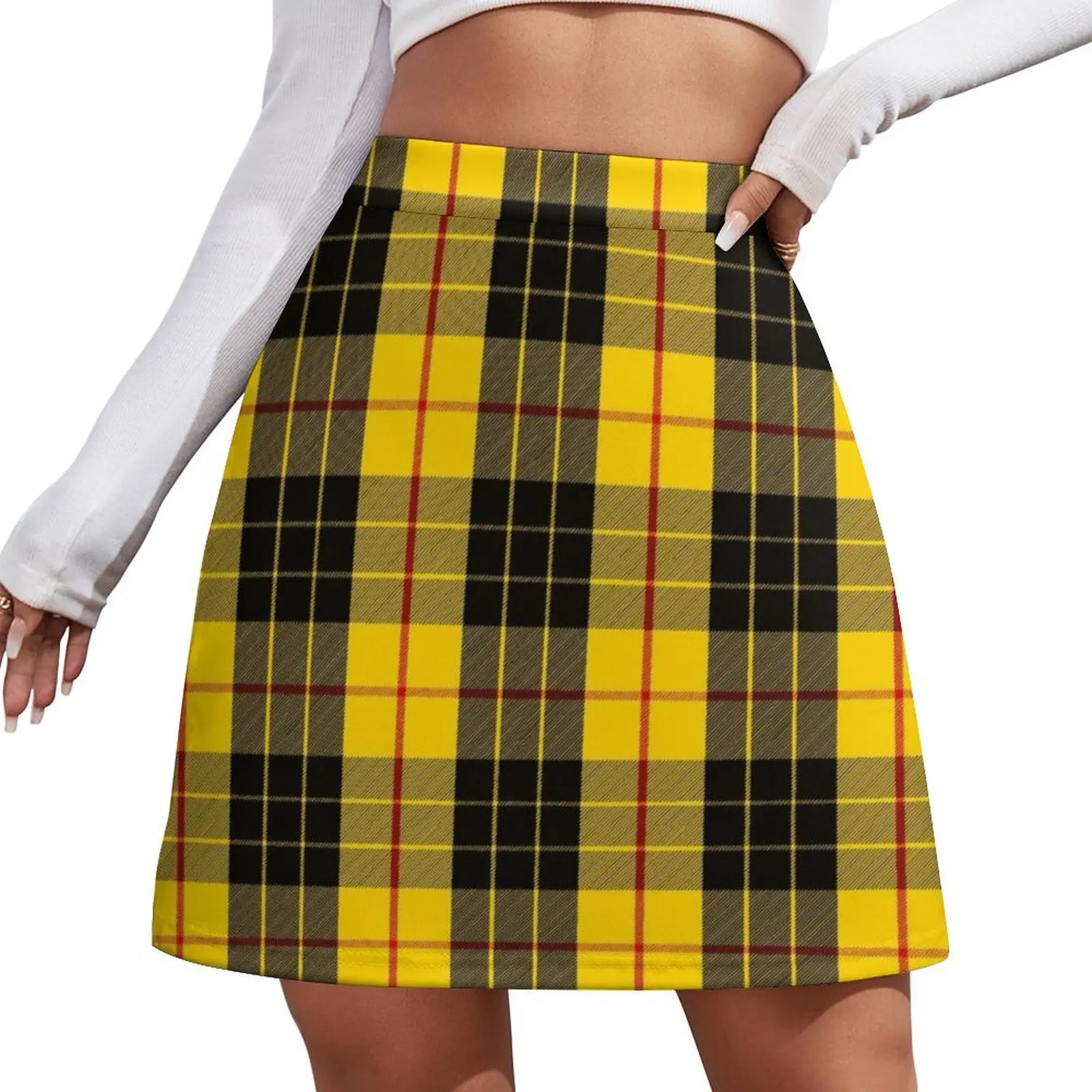 

Clan MacLeod Tartan Mini Skirt Woman short skirt summer dress women 2026 dress Miniskirt