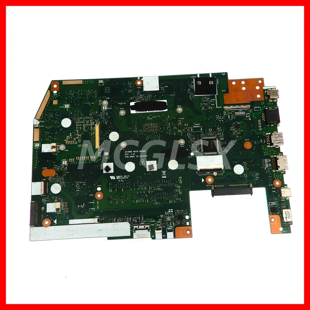 X570DD with R5-3500U R7-3700U CPU GTX1050-V4G GPU Mainboard For ASUS X570ZD YX570ZD YX570DD X570D X570Z Laptop Motherboard