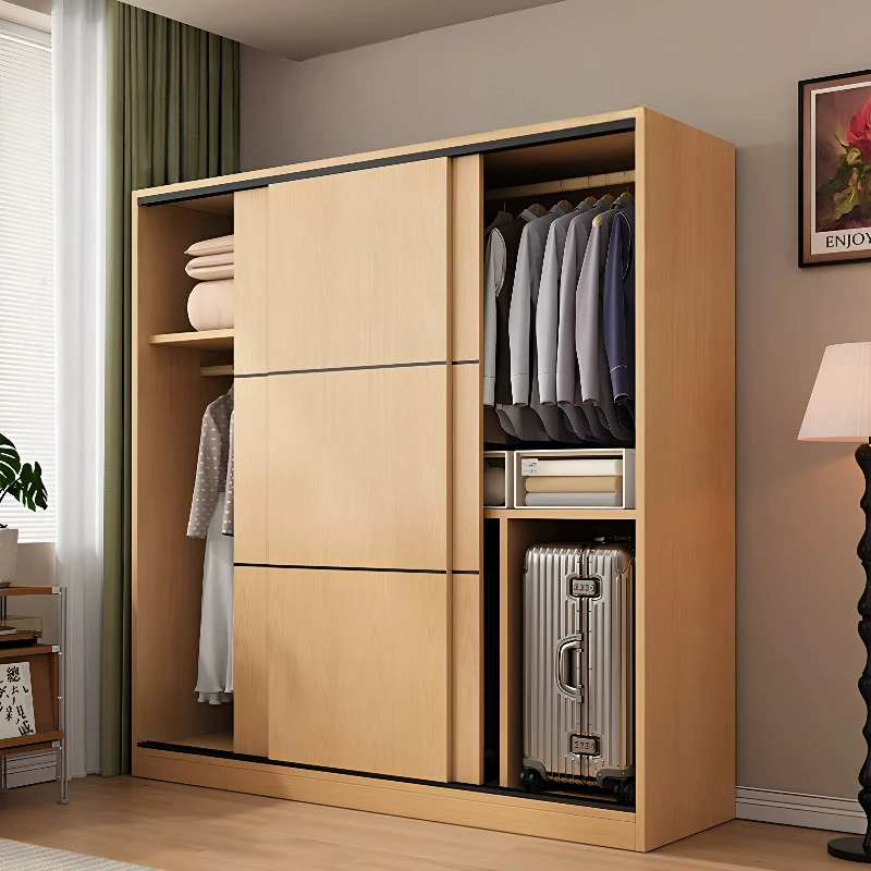 Retro House Wardrobes Space Saving Built In Cupboards Nordic Wardrobes Closet Mobile Armadio Camera Da Letto Furniture Home