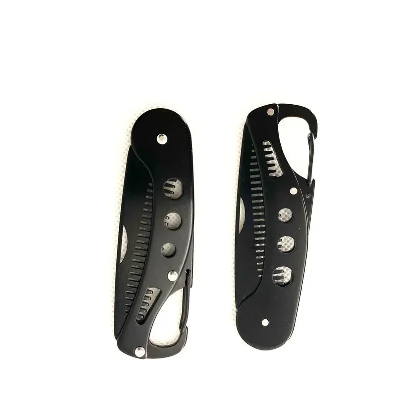 1PCS Men Beard Styling Comb Hot Sale Stainless Steel Folding Comb  Anti Static Mustache Comb Hairdressing Tools Wholesale