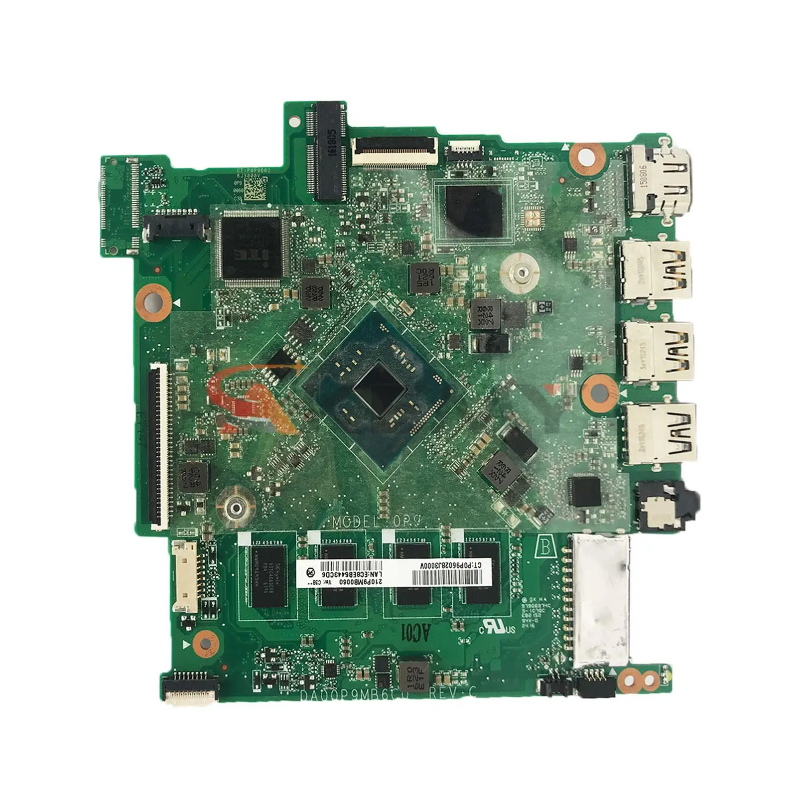 L45405-601 L45405-001 PC Moederbord voor HP Chromebook 14-CB Laptop Moederbord DA0P9MB16D1 met SR2ZN N3050 CPU DDR3