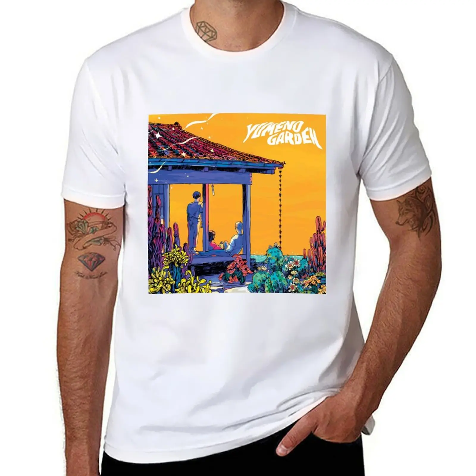 

Last Dinosaurs Yumeno Garden Poster (EXCLUSIVE) T-Shirt t shirts for man pack white funny t shirts cotton T-Shirt
