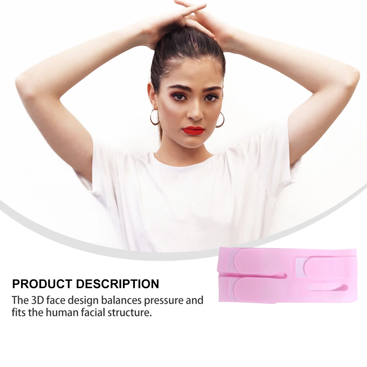 

Face Smooth Breathable Facial Slimming Belt Double Chin Reducer Face Thin Band Lift Up Tighten Mask Slimming Mask