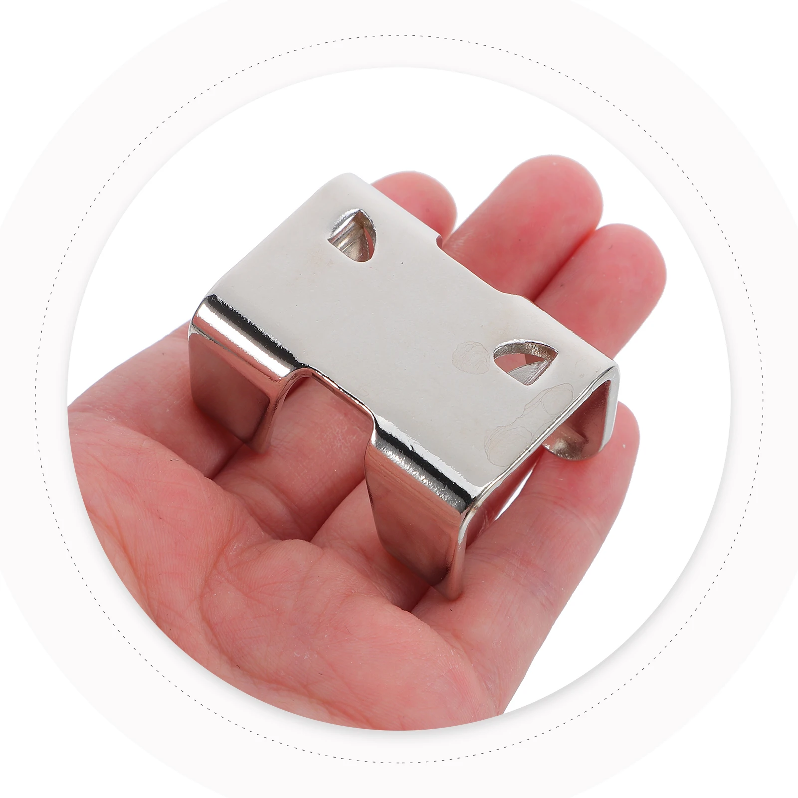 3 قطعة الثقيلة الحديد مزدوجة حبل المشابك 14-16 مللي متر تسلق الإبحار الكلب المقاود سلك حبل كليب الحديد المشابك مقاطع معدنية