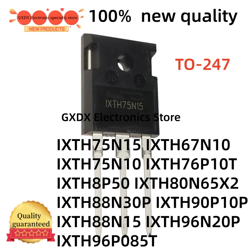 5-10uds-ixth75n15-ixth67n10-ixth75n10-ixth76p10-ixth8p50-ixth80n65x2-ixth88n15-ixth96p085t-ixth88n30p-ixth90p10p-ixth96n20p