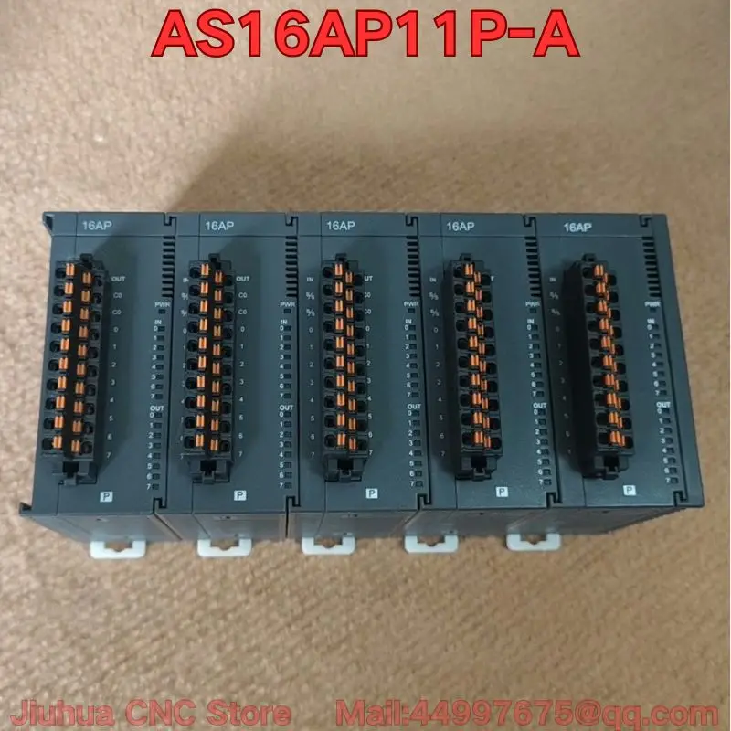 

Second-hand AS16AP11P-A PLC module functional test is normal