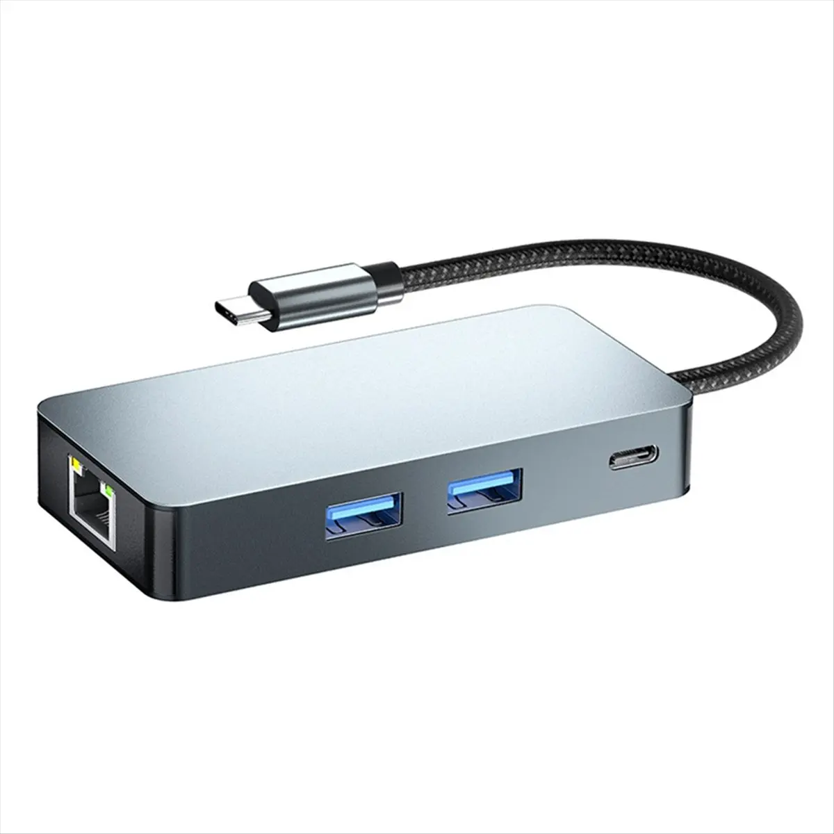 ★♠♥Y2180A Hot Sale-USB3.2 Expander with Gigabit Port PD 100W External Power Supply Splitter HDTV VGA Ethernet USB AudioCards Rea