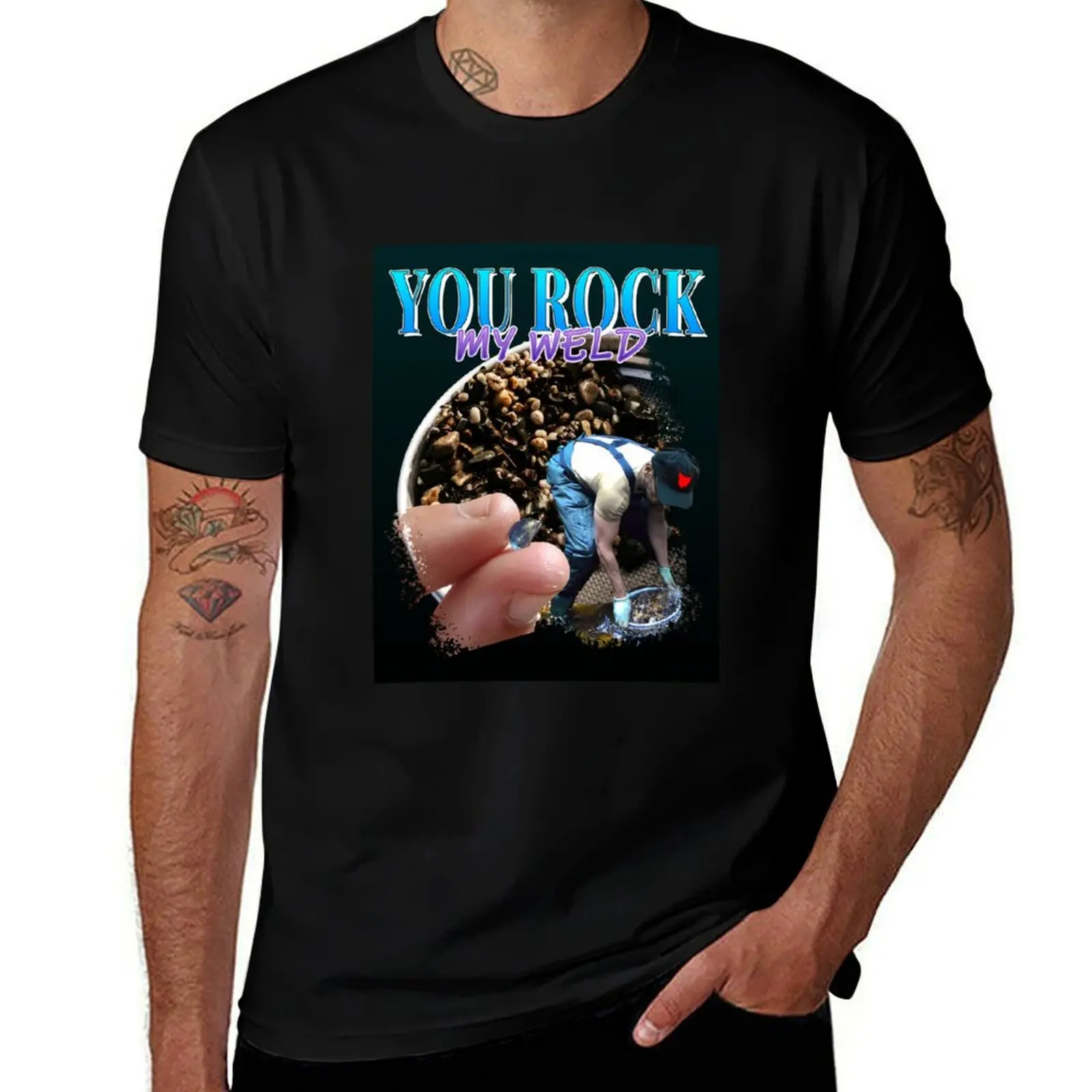 You Rock My Weld T-Shirt Work Wear Breathable Tee T-Shirt