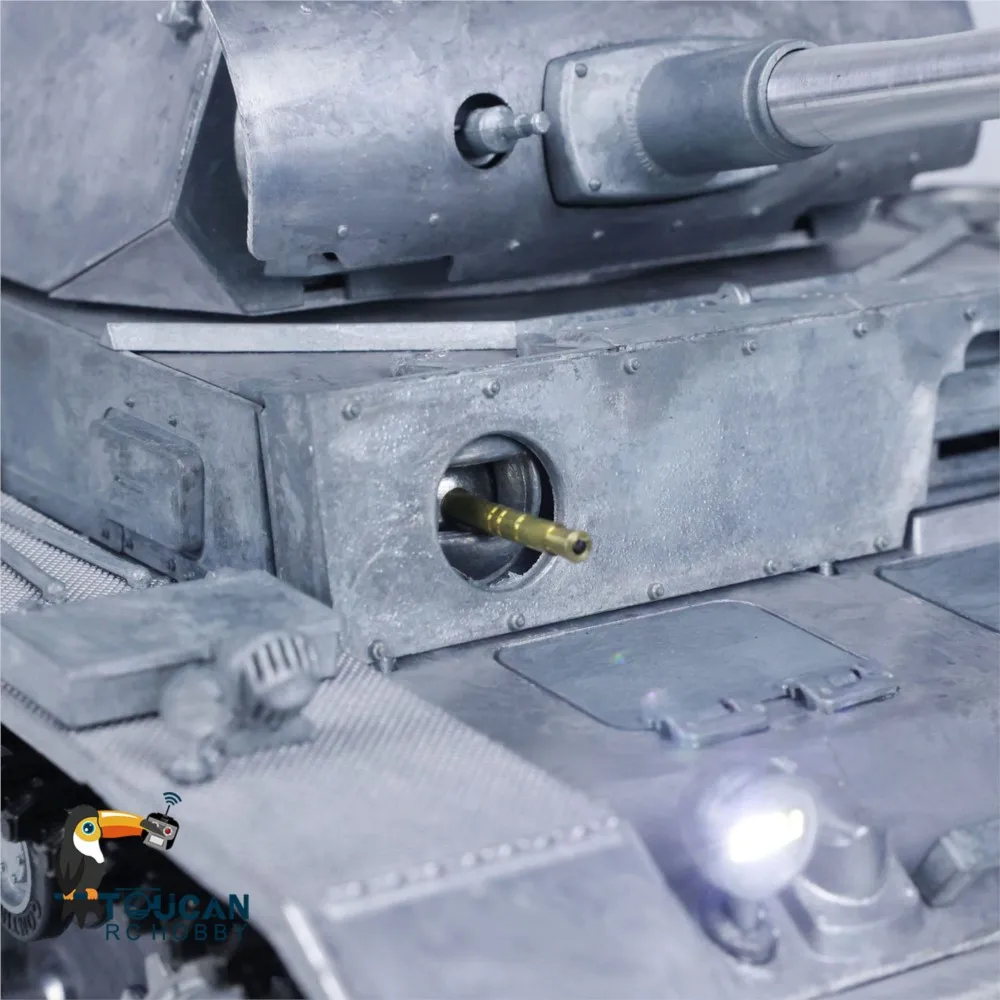 รถถังบังคับวิทยุ Metal Mato 1/16 Panzer III RTR ยิง BB ลูกกระสุน 360 องศา °   รถบังคับวิทยุแบบหมุนได้ รุ่น 1223 สำหรับของเล่น TH00653-SMT7