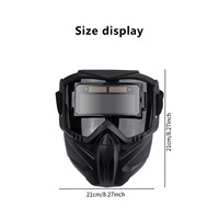 Auto-Darkening Welding Helmet - Photoelectric Solar Powered Split Mask for MIG/TIG/Arc Welding with Anti-UV/IR Protection