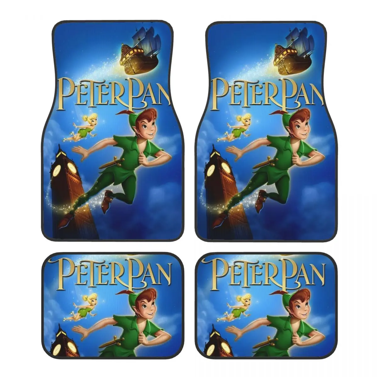 

Коврики Peter Pan для автомобилей Всепогодные водонепроницаемые коврики Полный комплект автомобильных аксессуаров