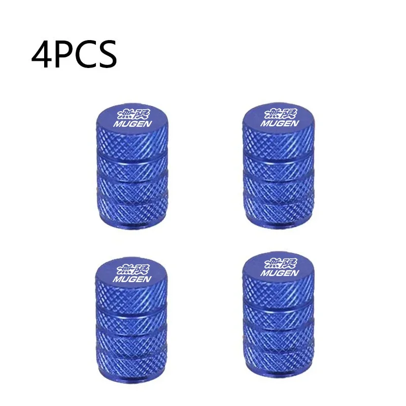Car Wheel Tire Valve Caps Tyre Stem Covers Airdust Waterproof For Honda Mugen Power Civic Type R Accord CRV Hrv Accessories 4pcs view 3