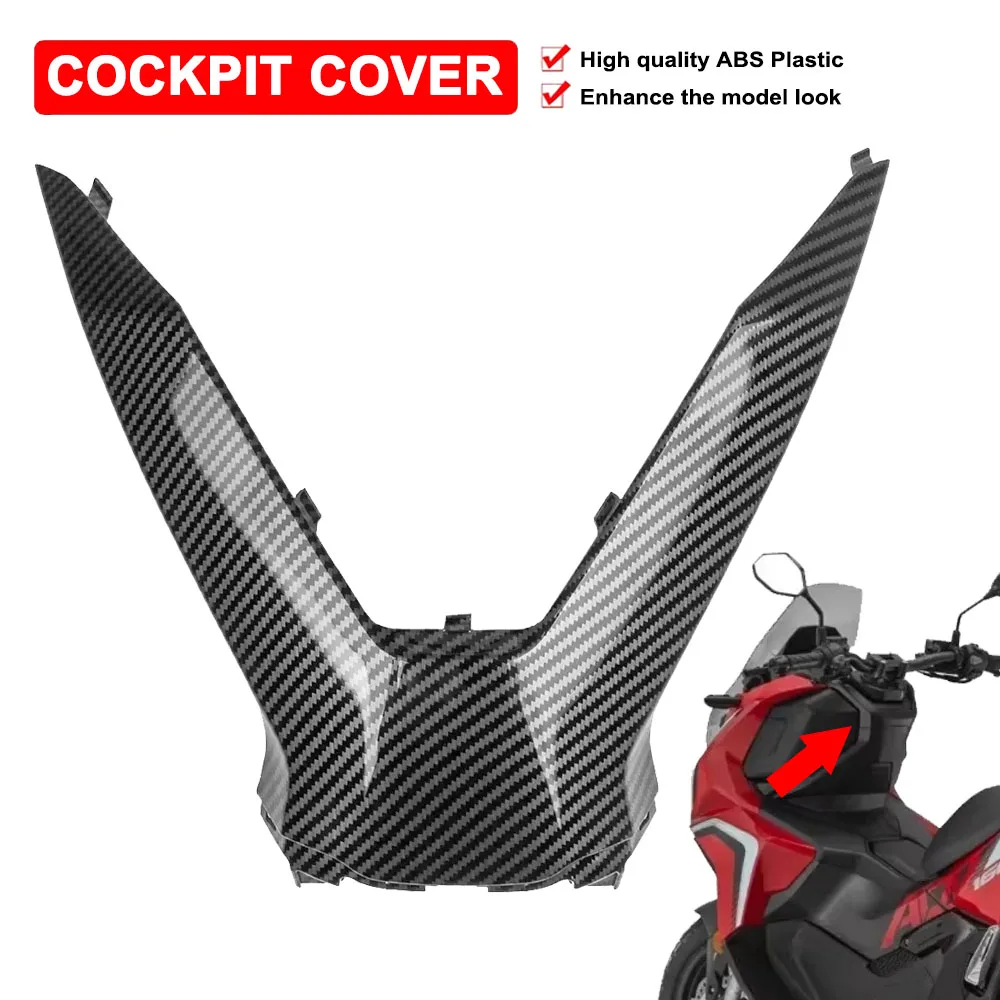 For Honda ADV160 2023 2024 ADV 160 Motorcycle Cockpit Front Upper Top Cover Bodywork Injection Frame Fairing Cowl Accssories