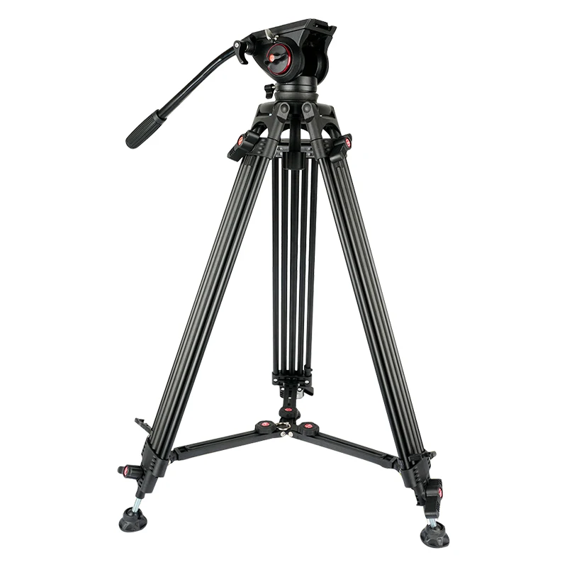 

Aluminum tripod, durable frame, light weight, adjustable legs
