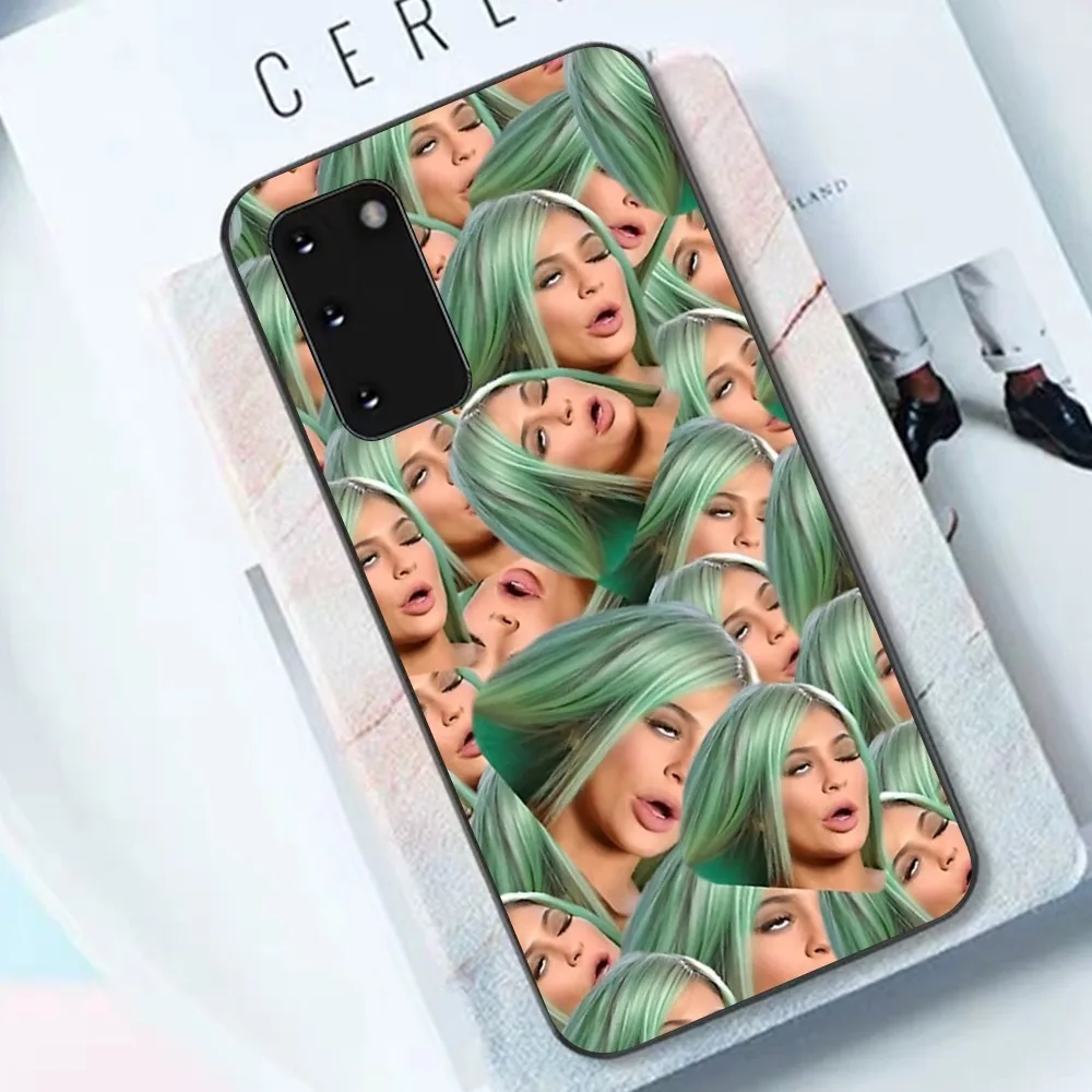 Sexy Girl Kylie J-Jenner Phone Case For Samsung S 9 10 20 21 22 23 30 23plus lite Ultra FE S10lite Fundas