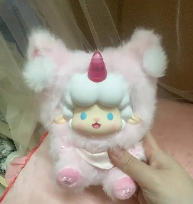 

Genuine Gyun Candy Land Series Blind Box Gyun Vinyl Plush Pendant Doll Room Decoration Mystery Box Toy Sheep Mascot Doll Gift