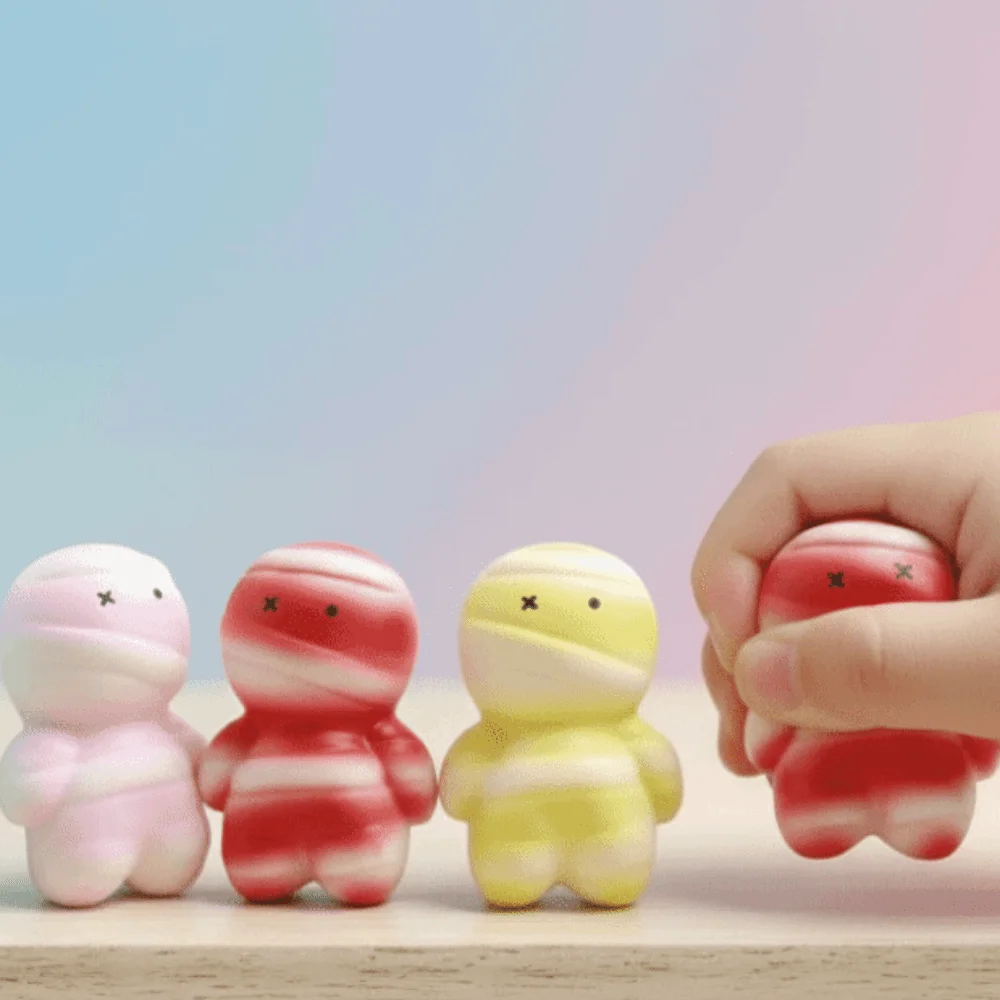 Fidget Soft Mummy Squishy Moist Pressable Mummy Squeezable Funny Super Soft Mummy Slow Rebound Girls