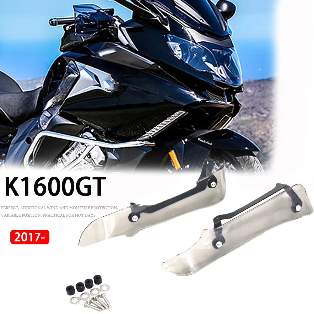 

New For BMW K1600GT 2017 2018 2019 2020 2021 2022 Wind Deflectors Fairing Extenions Motorcycle Accessories Foot Guard Fender