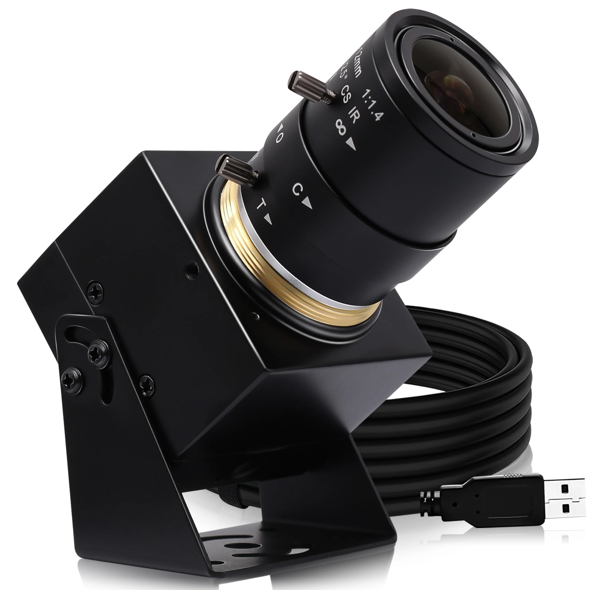 Built-in Microphone Video Conference Camera Manual Focus 8MP IMX317 Color Sensor 2160p 1080P 30fps 4K USB Zoom Webcam