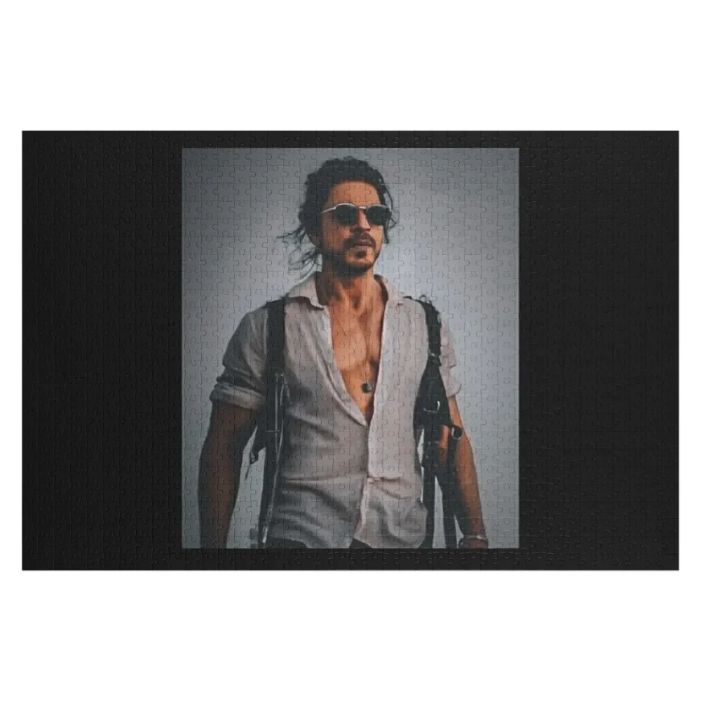 

shahrukh khan Jigsaw Puzzle Toys For Children Personalized Photo Gift Woods For Adults Customized Photo Puzzle