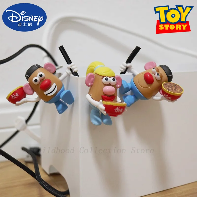 Kawaii Disney Toy Story Mr. and Mrs. Potato Head Action Figure Toys Cup Edge Dolls Anime Cute Cup Edge figurine regalo per bambini