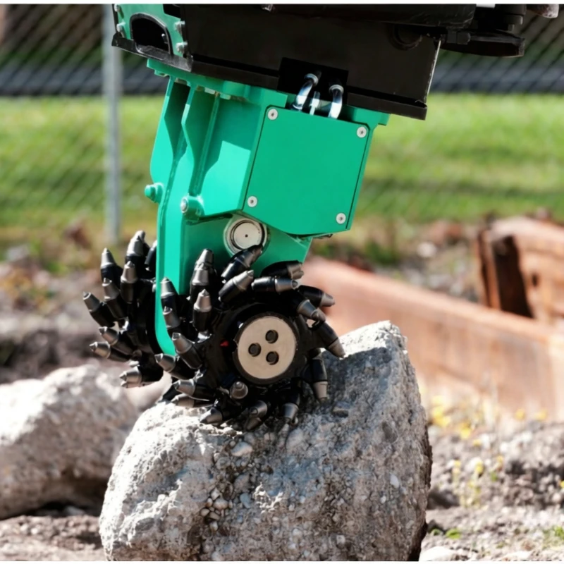 Factory Price Hydraulic Drum Cutter Rock Drum Cutting Trencher Milling Rotary Drum Cutter For Concrete Road