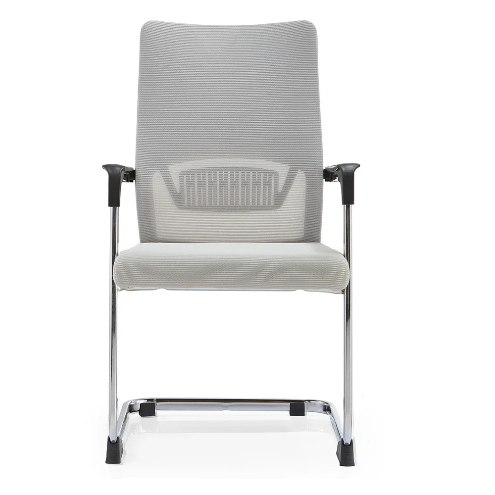 

For Best Seller Mid Back Mesh Modern Conference Cheap Office Chair with Lumbar Support Chair Without Wheels