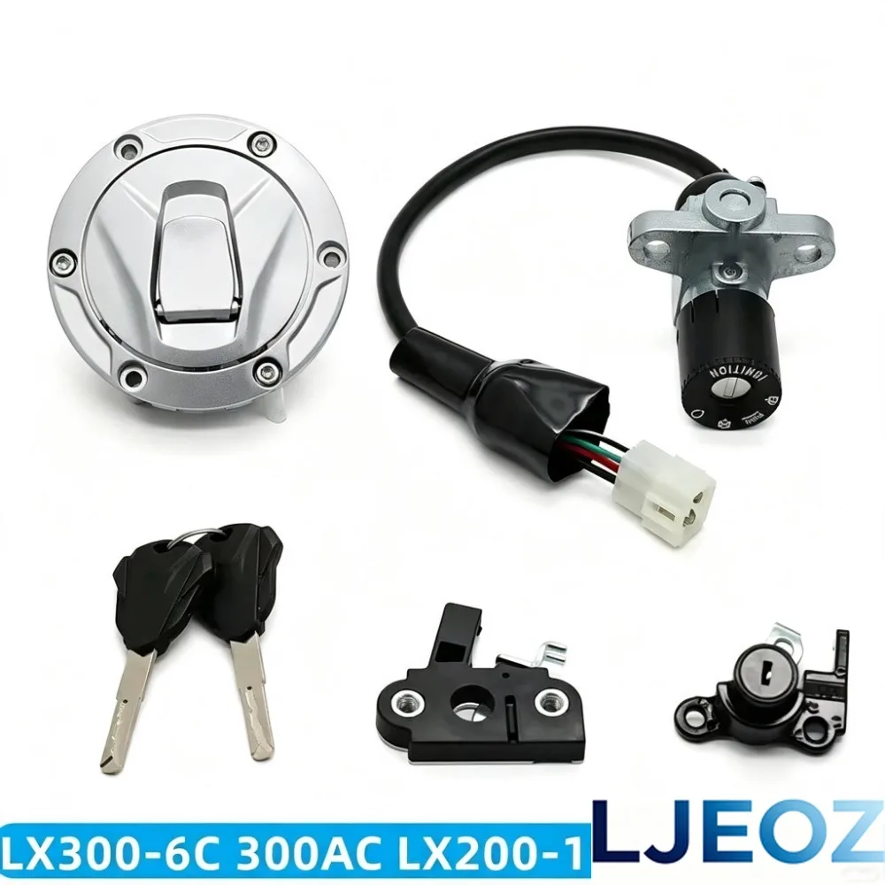for-loncin-voge-lx300-6c-300ac-lx200-19-200ac-motorcycle-ignition-switch-key-fuel-tank-lock-set